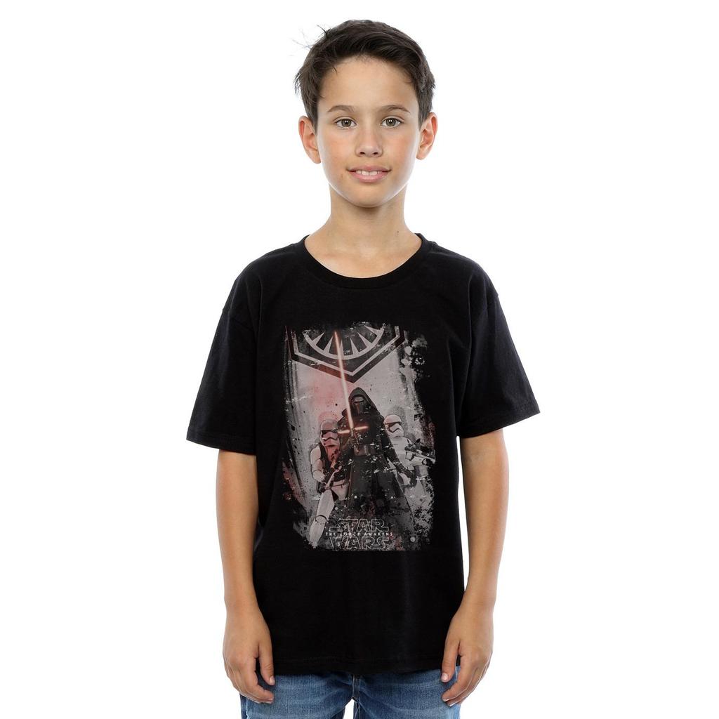 STAR WARS Boys Kylo Ren Stormtroopers T-Shirt