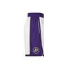 Nike Dri-Fit Los Angeles Lakers Logo Print Colorblock Dry-Fit Athletic Shorts Men Bottoms White DO9661-100