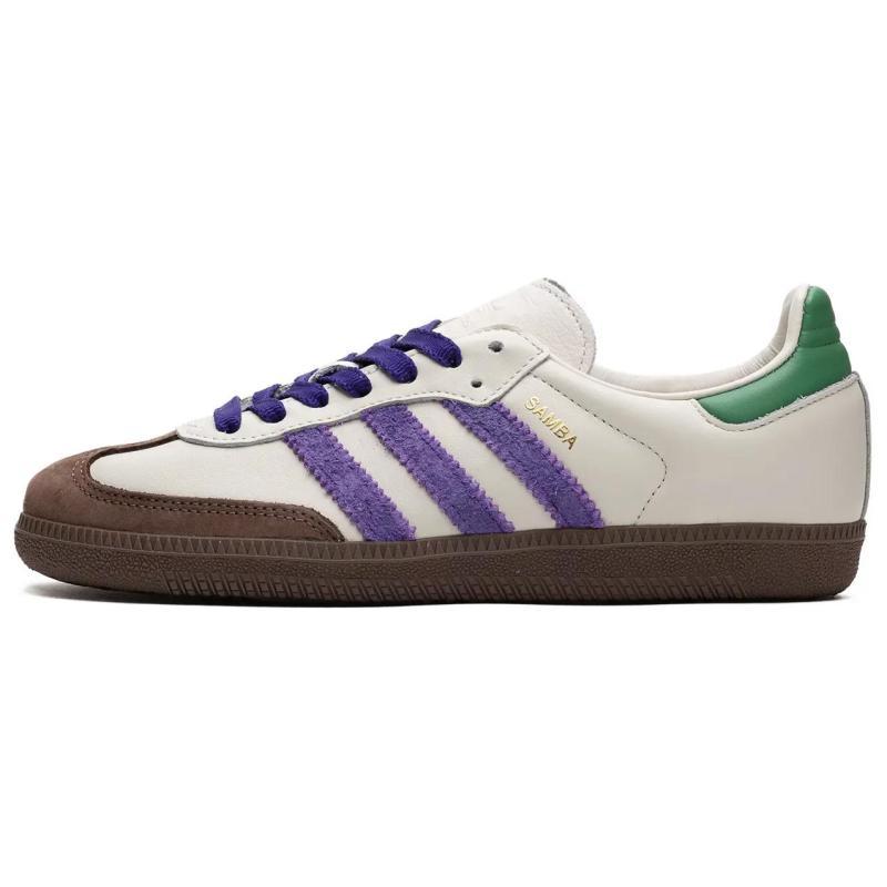 

Adidas Женские кроссовки Samba OG Off White Core Purple Green Brown ID8349 36⅔
