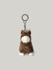 FOLNUA FOLLY KEYRING [BROWN]