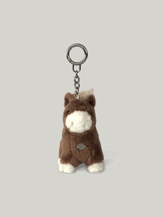 FOLNUA FOLLY KEYRING [BROWN]