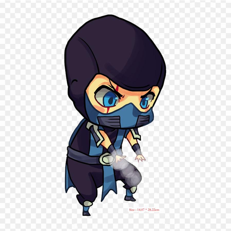Mortal Kombat Chibi Mortal Kombat X Scorpion Iron On Transfers For Clothing Patches Patch Stripes Appliques Stickers On Clothes Custom Patch Tops Perc Par Zemam Cenam E Komercijas Platforma Joom