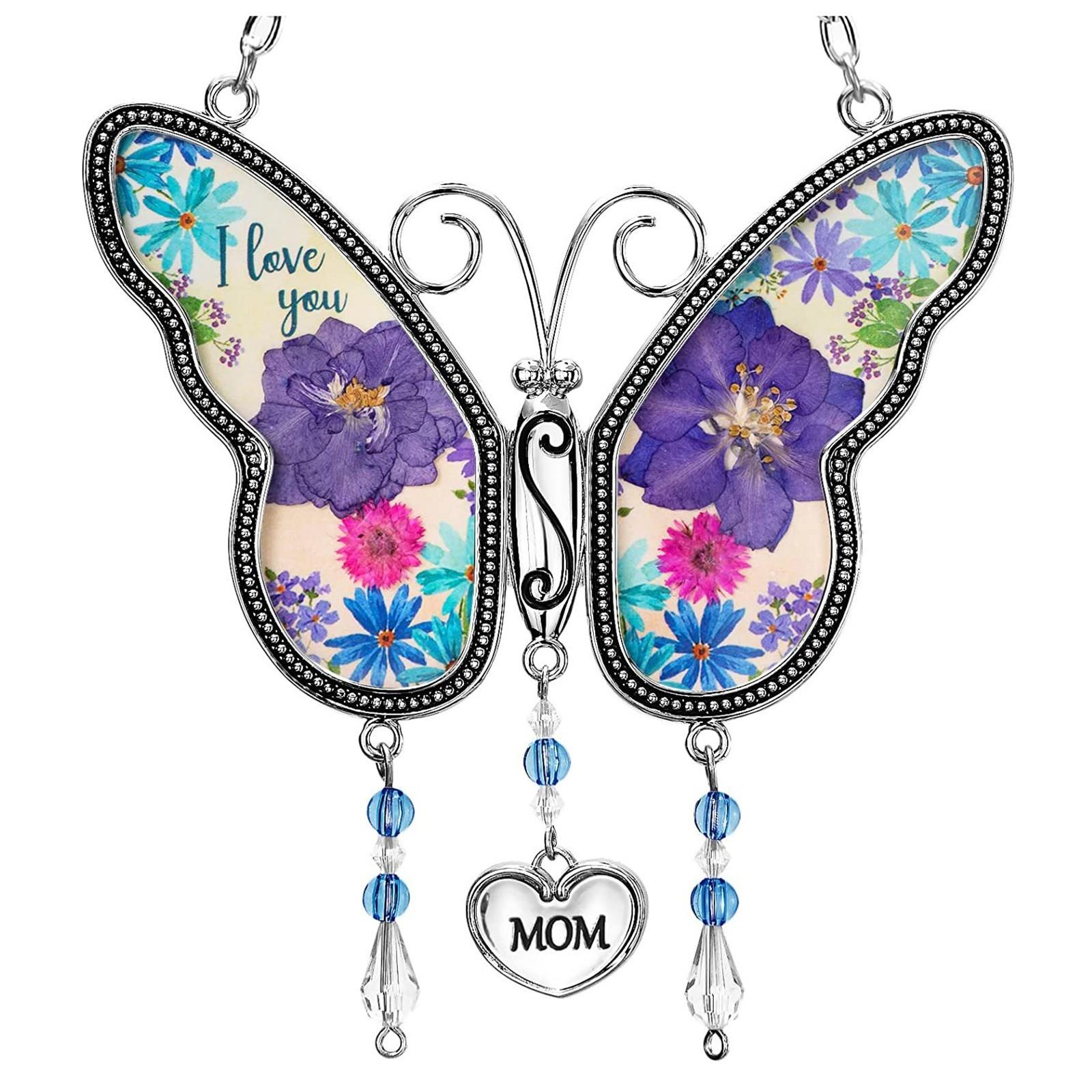 

Стразы, бабочка, декор для окна, колокольчик, подвесное украшение для садового дома, блестящие подарки для дочери, мамы, дня рождения One Size