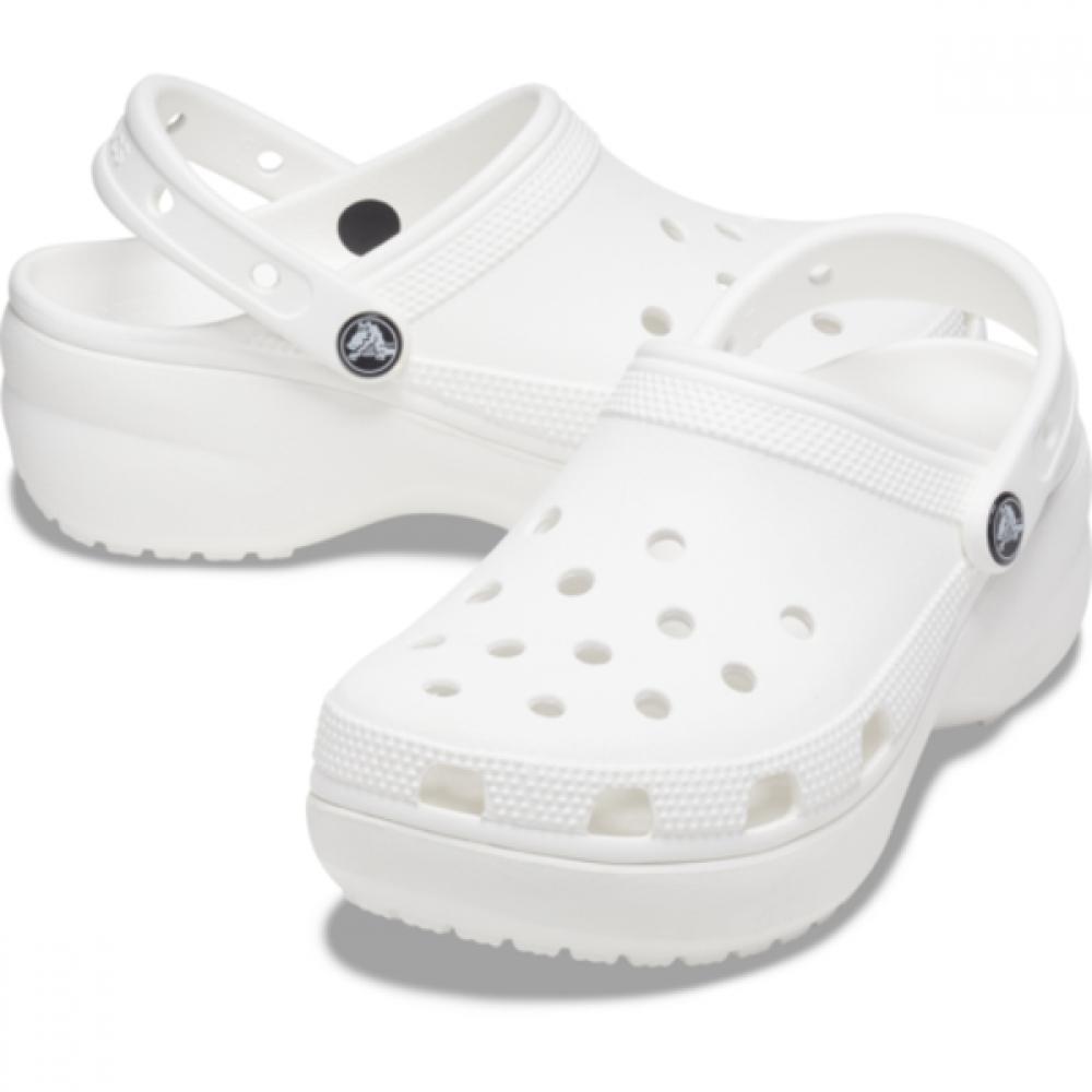 Crocs Classic Platform Clog 206750 100 W8