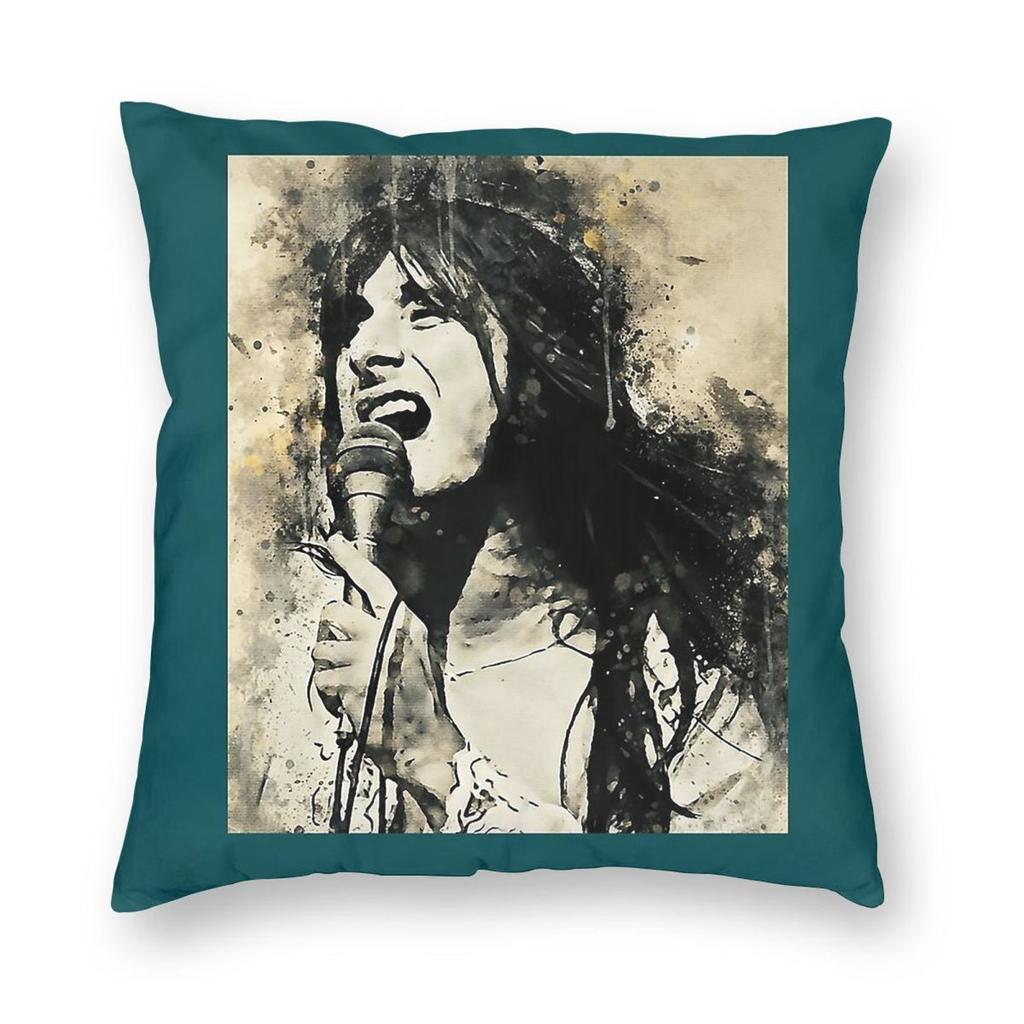 Steve Perry Fanart Square Pillowcase Polyester Linen Velvet Printed Zip Decorative Throw Pillow Case Room Cushion Case