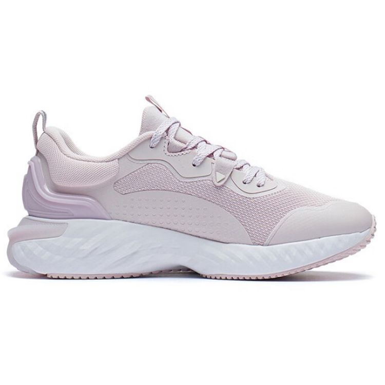 Li Ning Low Top Sports Casual Shoes Women Sneakers Silent-Purple AGLS212-4