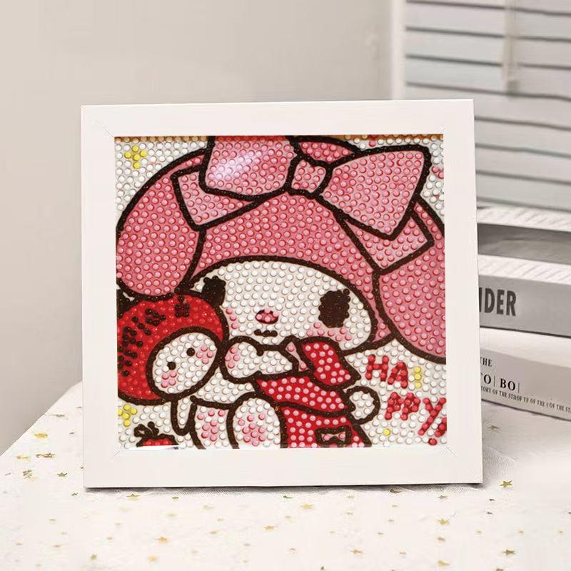 High-End Diamond Painting Diy Van Gogh Starry Sky Cat Creative Handmade Toy Table Decoration Diamond Painting With Frame