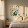 Static Window Clings Flower Butterfly Bee Wall Sticker Self Adhesive Removable Vinyl Decal