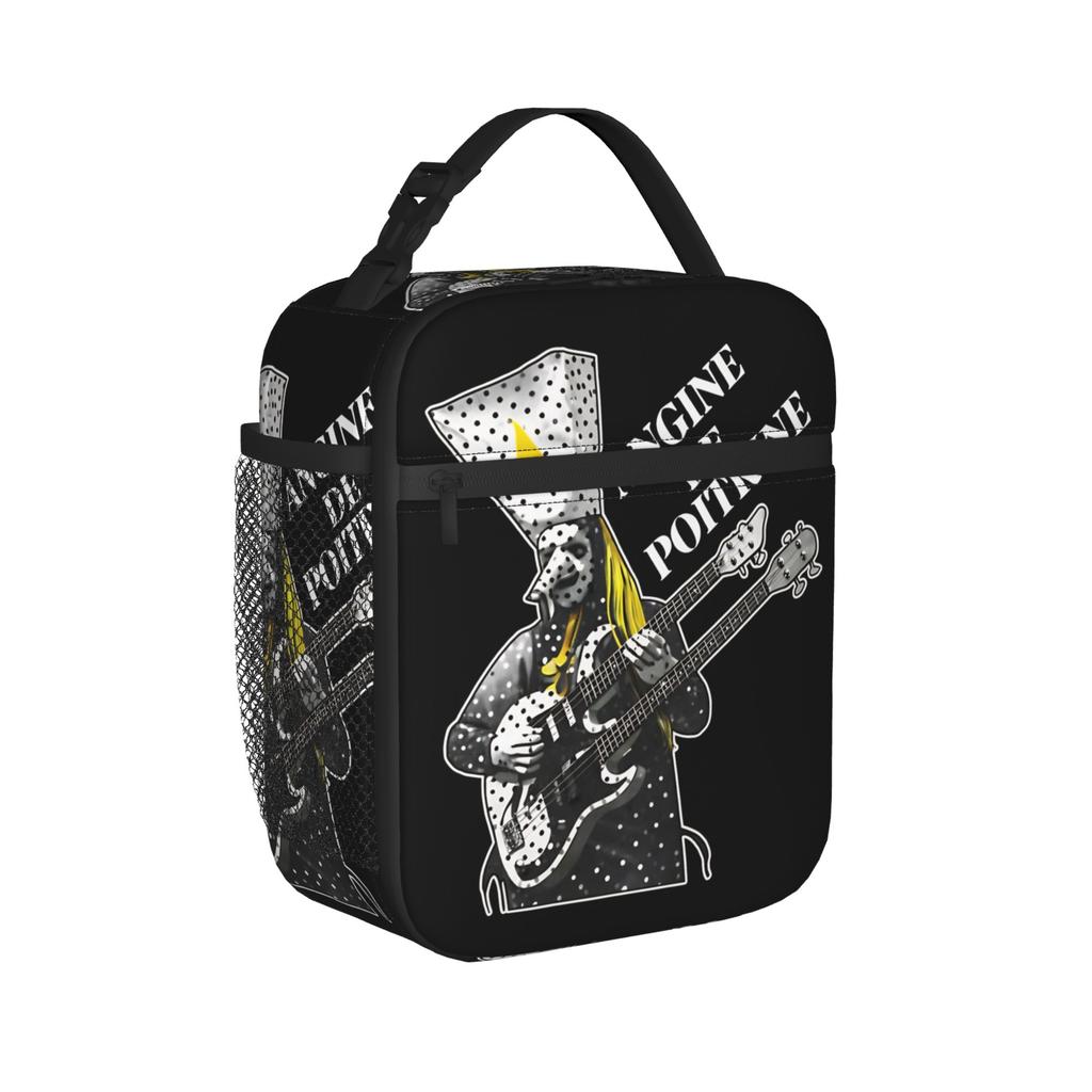 Angine De Poitrine Band Sacs à Lunch Isothermes Sac Glacière Réutilisable, Contenant Repas Musique Rock Étanche Sac Fourre-tout Boîte à Lunch Extérieur