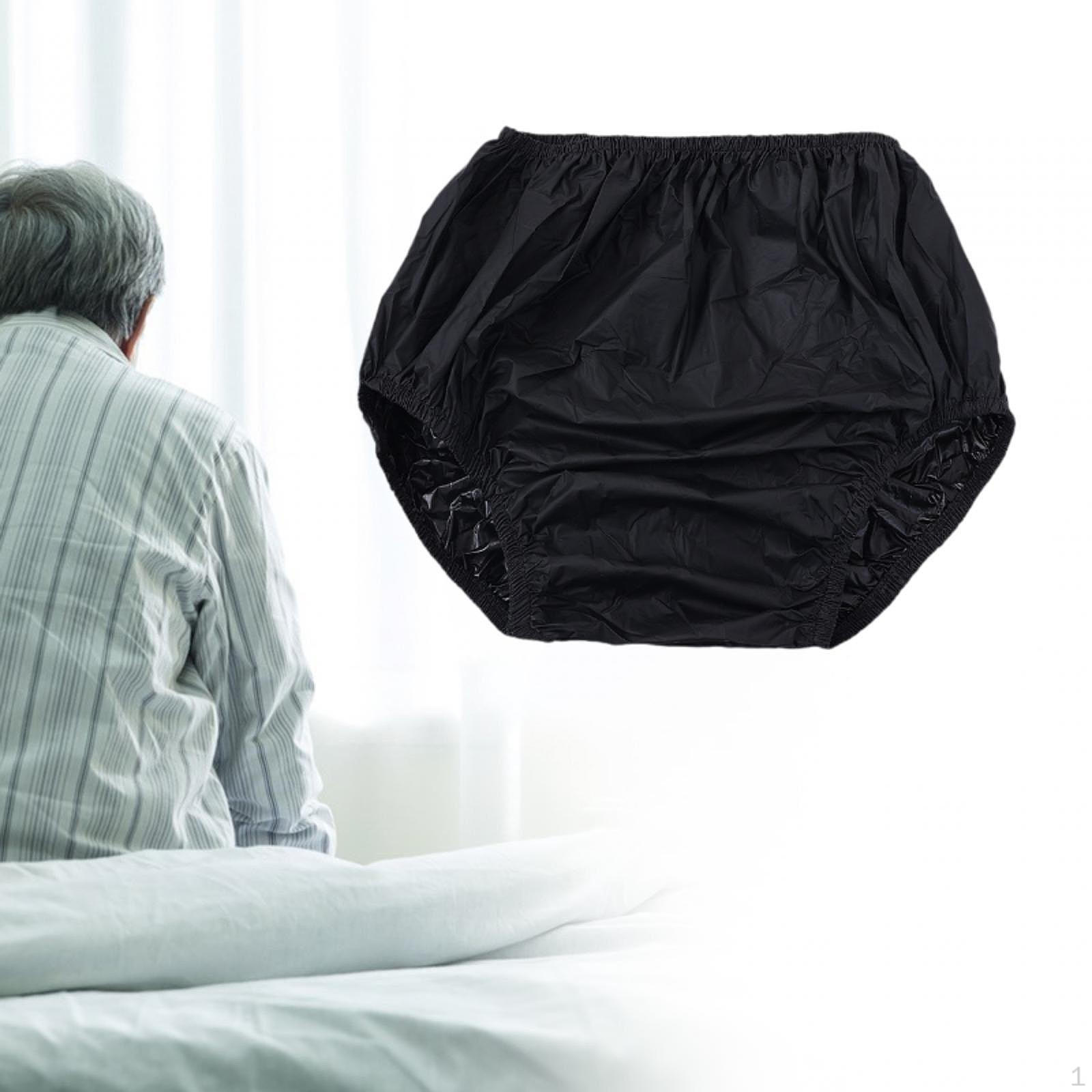 

Подгузник для взрослых, разработанный для комфорта и долговечности при недержании мочи M чёрный