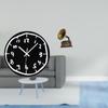 Modern Minimalist Acrylic Wall Clock Sculpture Ornament Silent Art Vintage Resin Figurine