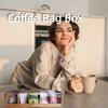 5 Slots Tea Bag Storage Organizer Bamboo Space Saving Coffee Capsule Storage Box Transparent Handmade Desktop Sundries Organizer