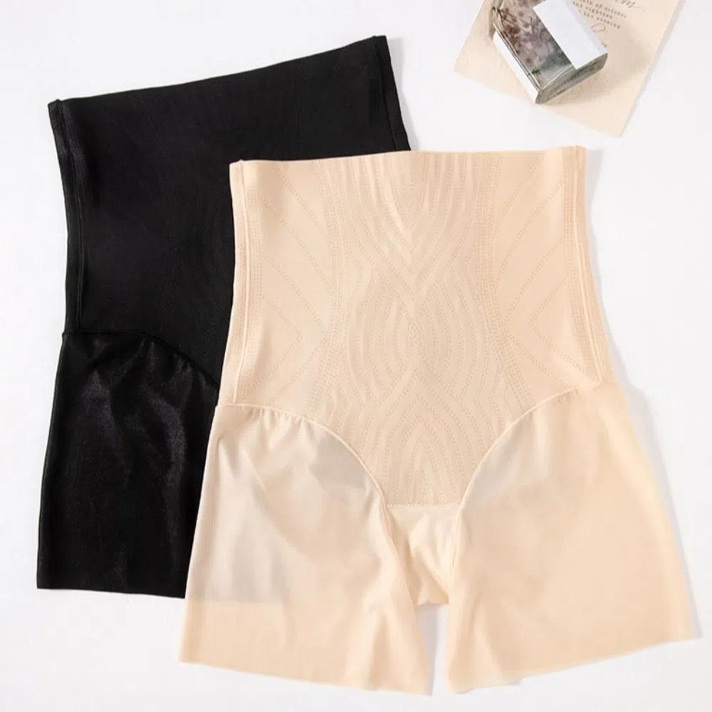 

Large Size High Waist Shapewear Underwear Tummy Control Briefs Ladies XXL чорний