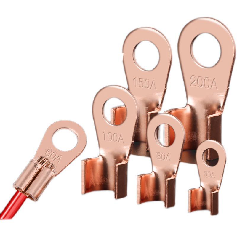 Open-End Copper Terminal Lug for Battery & Wire