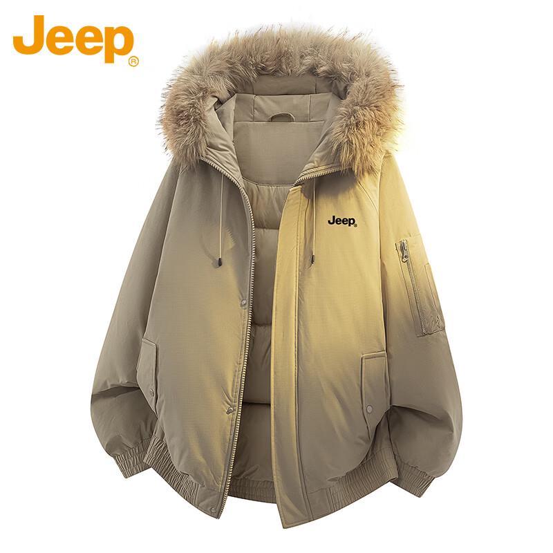 

JEEP Men s Hooded Winter Padded Jacket XL
