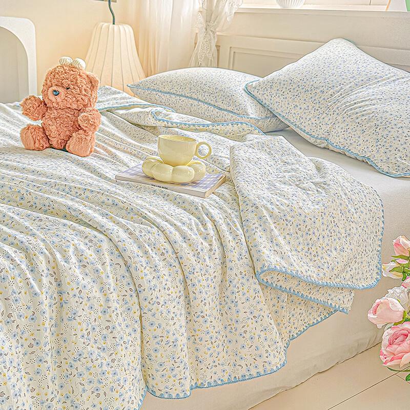 Youmeng Jiaju Shell Embroidery Summer Quilt