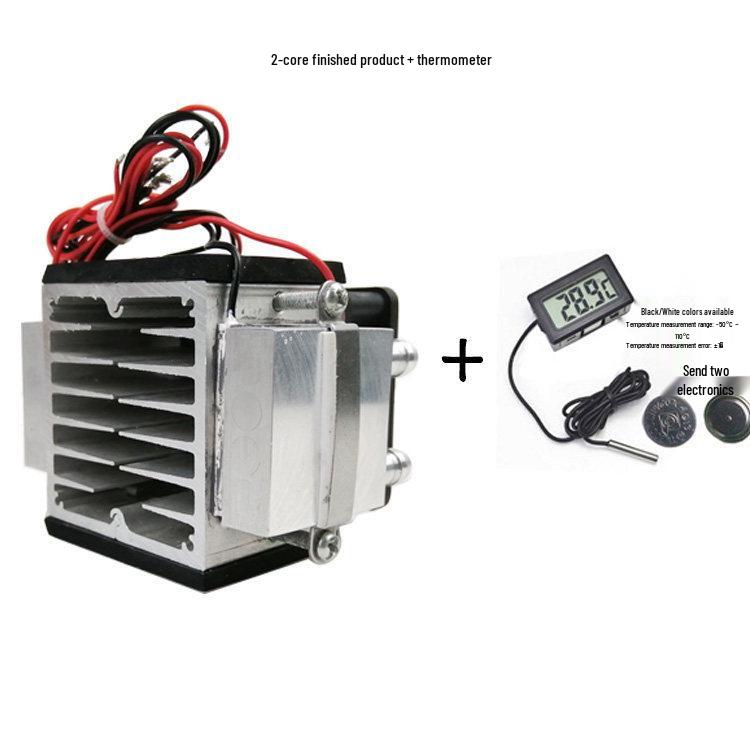 DIY 12V Semiconductor Cooler Kit: Compact Air Conditioner & Electronic Cooling Chip for Refrigeration