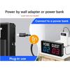 4-Digit LED Digital Scoreboard Portable Wireless Remote Sports Score Keeper for Basketball Football Table Tennis Billiards Game
