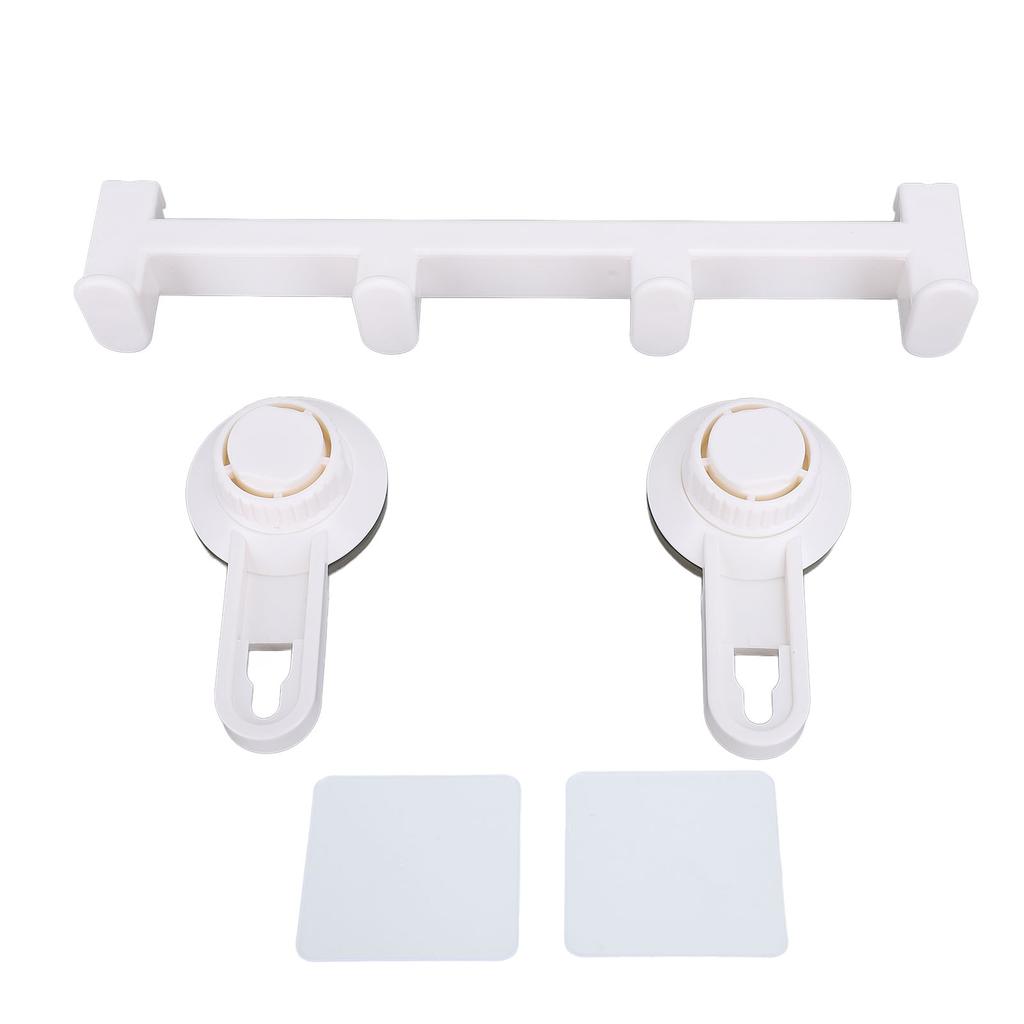 Vacuum Suction Cups and Row Hooks 5kg Wall Mounted Suction Hanger No Drilling Wall Hooks for Bathroo