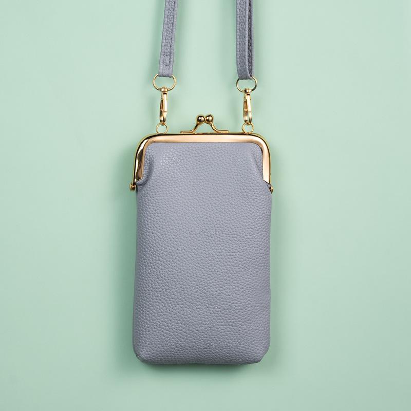 2025 Stylish PU Crossbody Phone Wallet for Women - Fashionable, Compact Vertical Bag