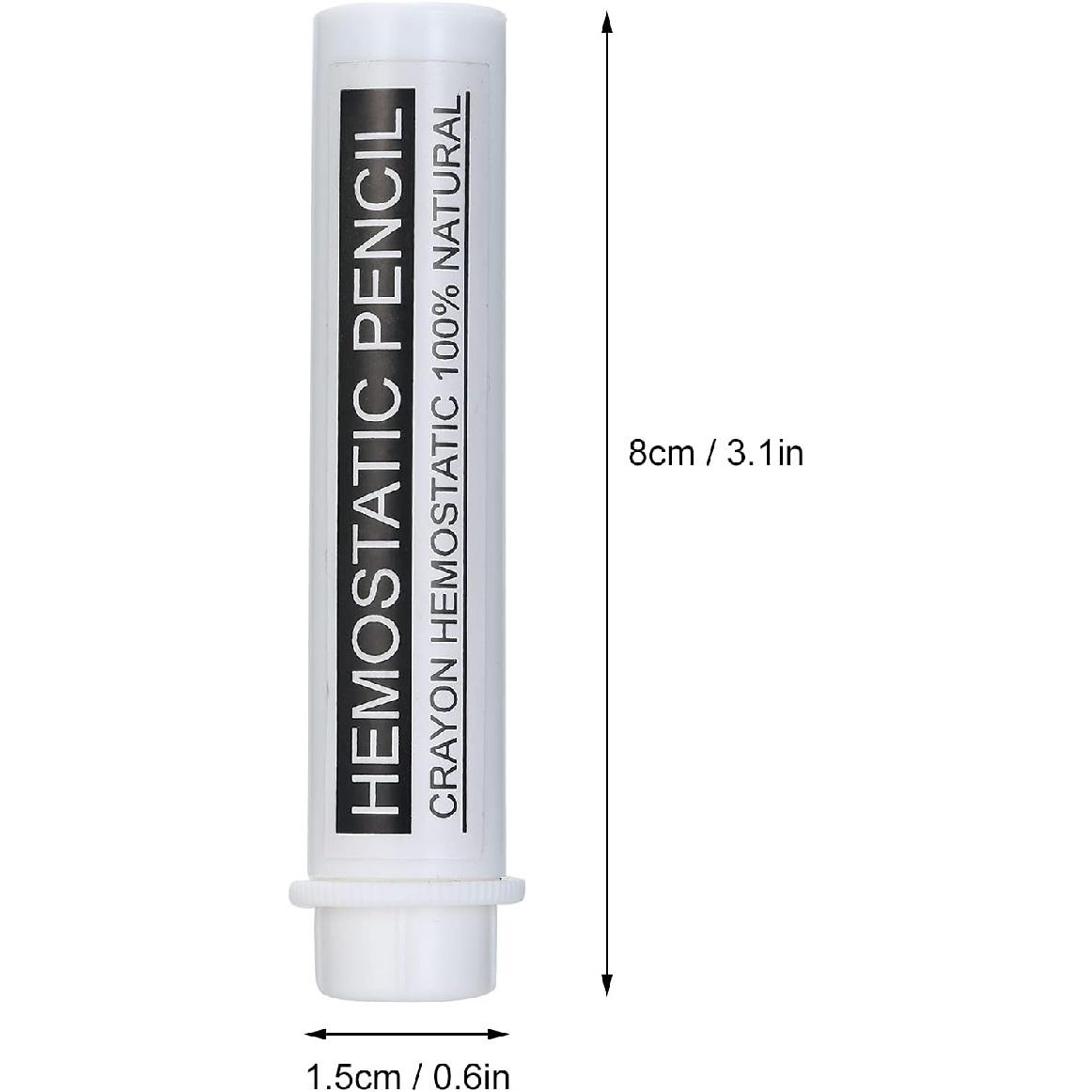 

бурко Кровоостанавливающие карандаши, Карандаши-стики для остановки кровотечения при порезах, Инструмент для бритья для мужчин, Белый