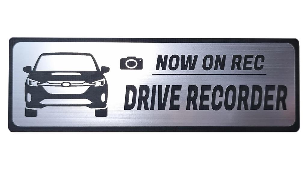 [Honami Works] LEVORG LAYBACK Emblem for vehicles with dashcams, dashcam sticker