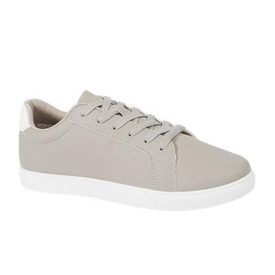 Mens PU Lace Up Trainers