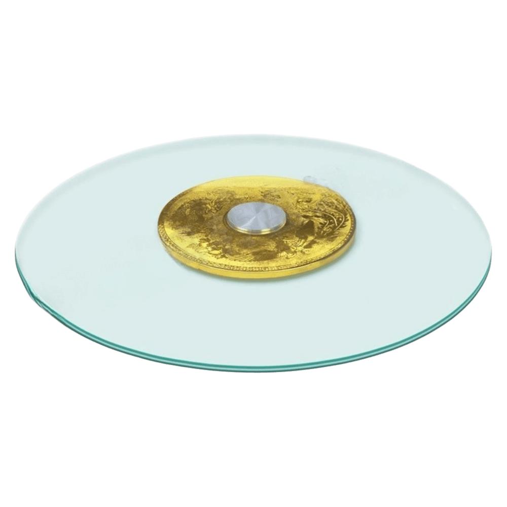 Tempered Glass Lazy Susan Turntable Clear