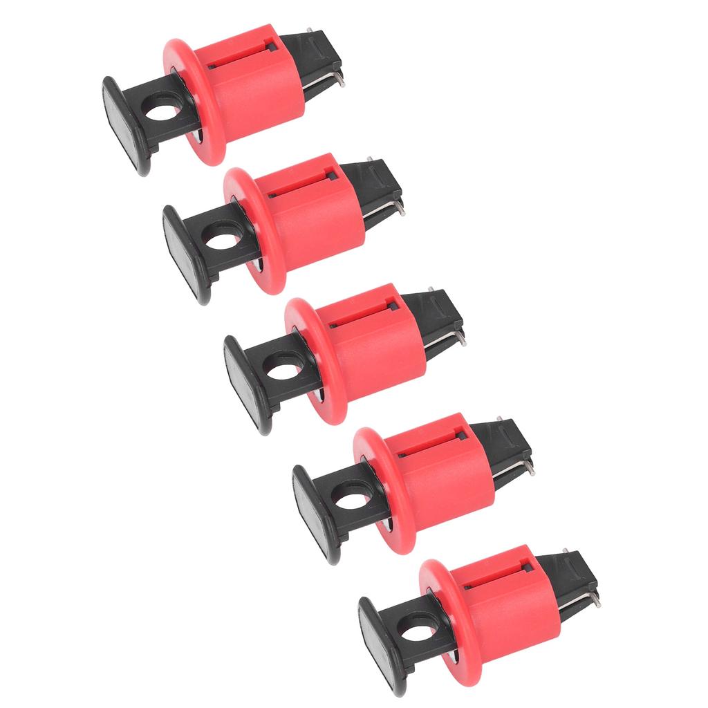 5Pcs Circuit Breaker Lockout Device Electrical Miniature Lock Pin Out Standard Industrial Grade Switch