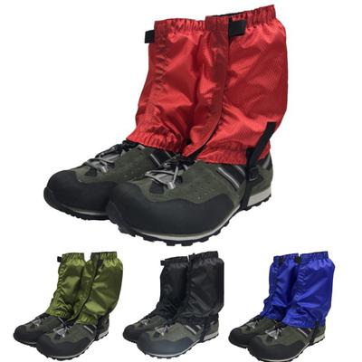 1 Paar Outdoor-Beingamaschen, verstellbar, wasserdicht, für Männer und Frauen, zum Wandern, Klettern, Skifahren, Jagen, Schlangenschutz, Schneestiefel-Schuhgamaschen, Beinschutzabdeckung