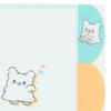 Sanrio HANAMARUOBAKE Dosar Transparent A4 cu 5 Buzunare ( Verifica ) Japonia NOU