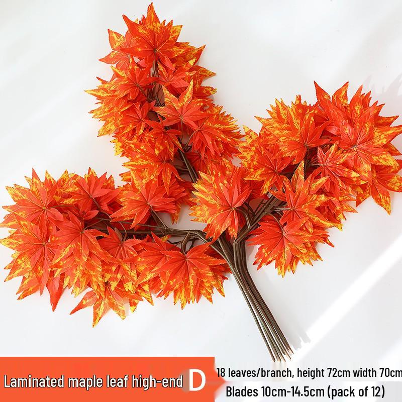 Artificial Banyan Branches with Laminated Plastic Leaves for Landscaping and Decoration