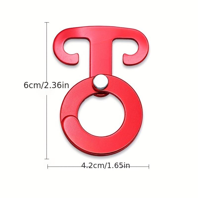 3 ks hliníkový věšák na lano Multifunkční venkovní kempingový stan Přezka na lano Cestovní sada Přezka na přežití