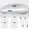Car Door Handle Protective Film Transparent Anti-Scratch Sticker For Jeep Wrangler Grand Cherokee Wk2 Avenger Compass Gladiator AMV1