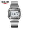 SKMEI 2623 New Sport Men Women Waterproof Steel Strip Electronic Chronograph Watch Luxury Electronic Digital Watch reloj hombre