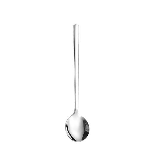 

Coffee Stirring Spoon Stainless Steel Long Handle Spoon Polished Rust-Proof Creative Dessert Spoon S