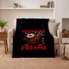 Freddy Krueger Soft Warm Flannel Blankets Comfortable Blanket for Home Decoration Gifting