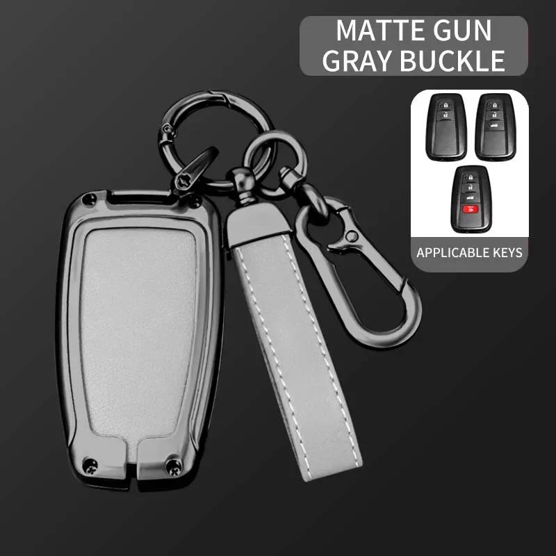 Car Remote Key Case Cover Shell Fob For Toyota Corolla Prius Camry CHR C-HR RAV4 Altis Land Cruiser Prado Keyless Accessories