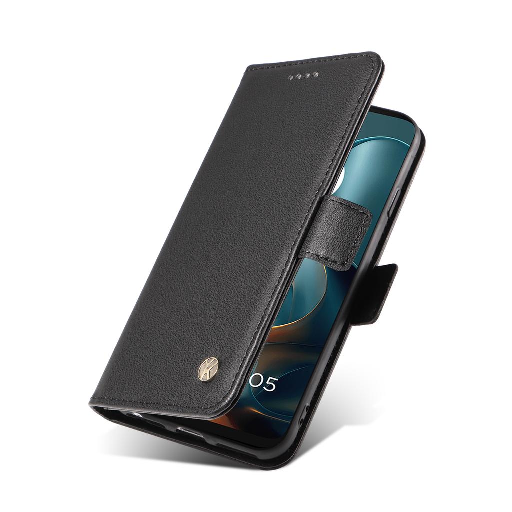 For Motorola Moto G05 4G Wallet Phone Case YIKATU YK-003 Leather Stand Cover