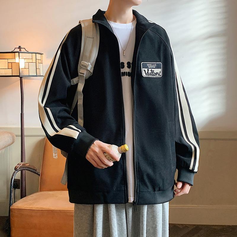 Jacket Men's New Youth New Jacket Junior High School Student Baseball Trend Spring and Autumn Trend Jacket