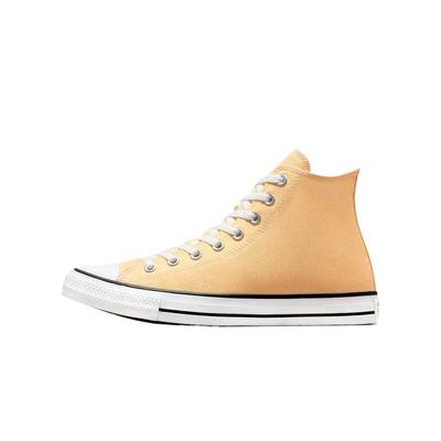 Chuck Taylor All Star Άνετα Μόδα Ανθεκτικά Ψηλά Κοντάκια Κάνβας Παπούτσια Unisex Αθλητικά Κίτρινο A09826C