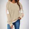 Women  Tops Women's Long Sleeve Sweatshirt Casual Crewneck Loose Fit Pollover Fleece Tops