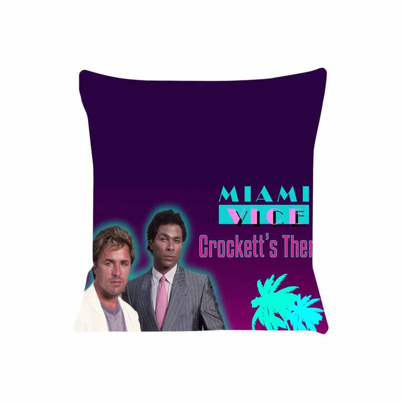 Cushion Cover for Sofa Miami Vice Pillow Case Cover Seat Car Throw Pillowcase 45X45cm For Home Decorative SJ603