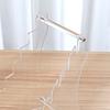 Transparent Acrylic Kitchen Stainless Steel Knife Kitchen Knife Storage Rack Fruit Folding Knife Holder Base
