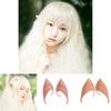 Realistic 2 Pairs Elf Ears Made Of Soft Rubber Latex For Fantasy Costume Parties