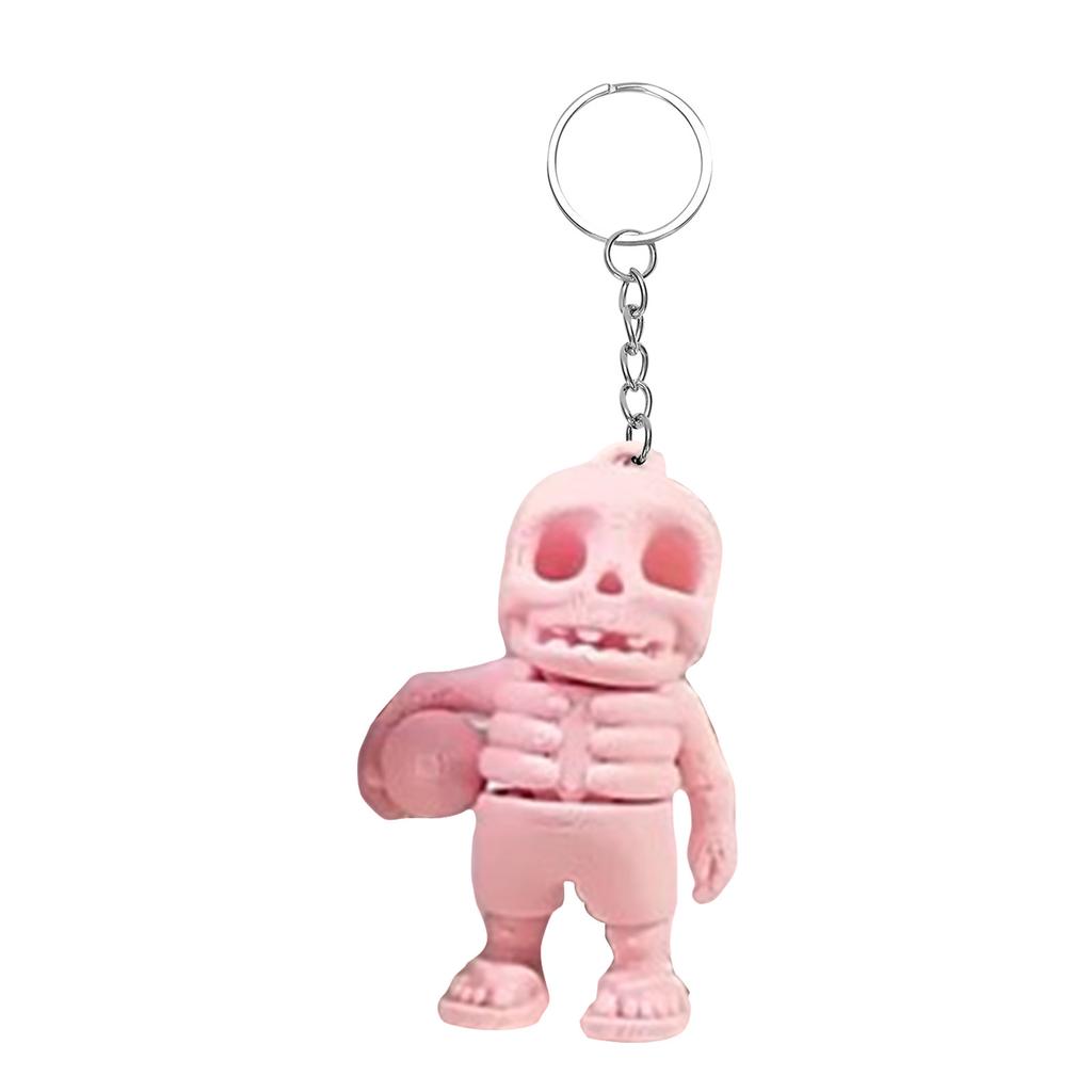 Keychain Pendant, Cartoon, Dark Style Bag Pendant, Gift For Friends, Colleagues, Car Keys, Accessories