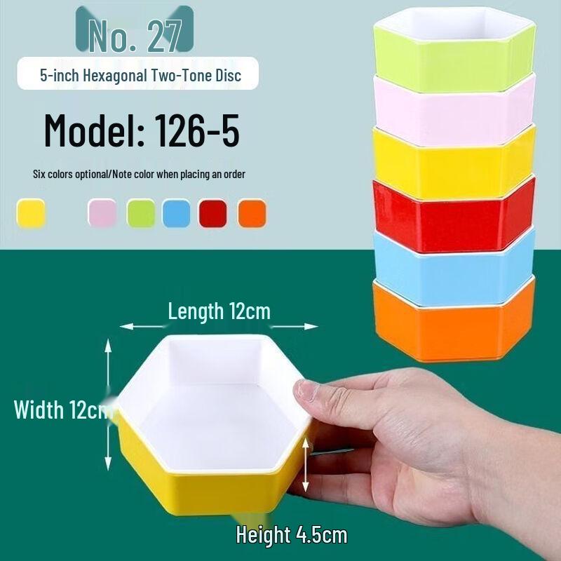 Jijun Two-Tone Melamine Serving Dishes