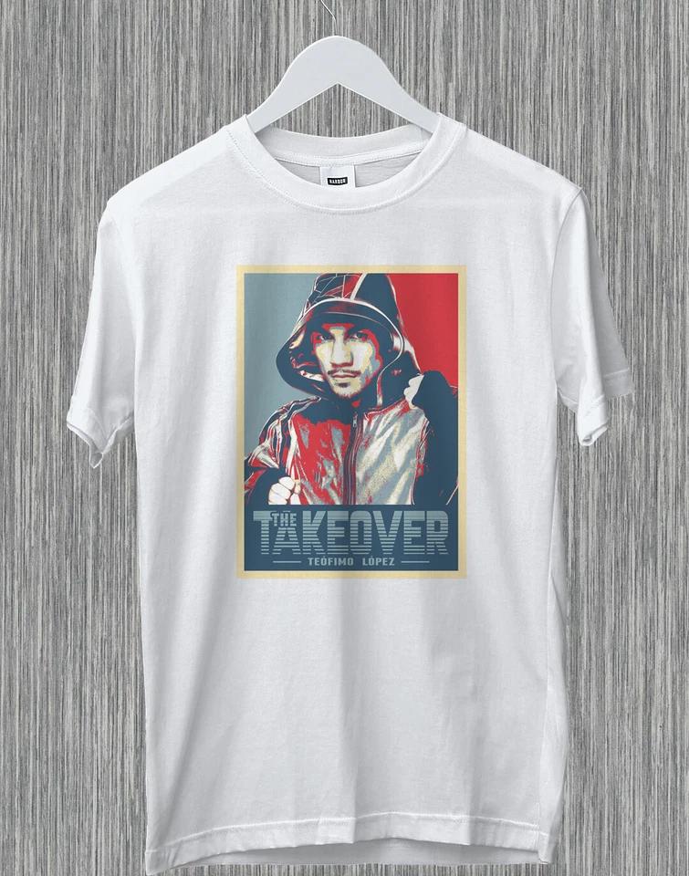 Teofimo Lopez The Takeover Boxer El Brooklyn Boxing Champ Funny Gift T-Shirt S