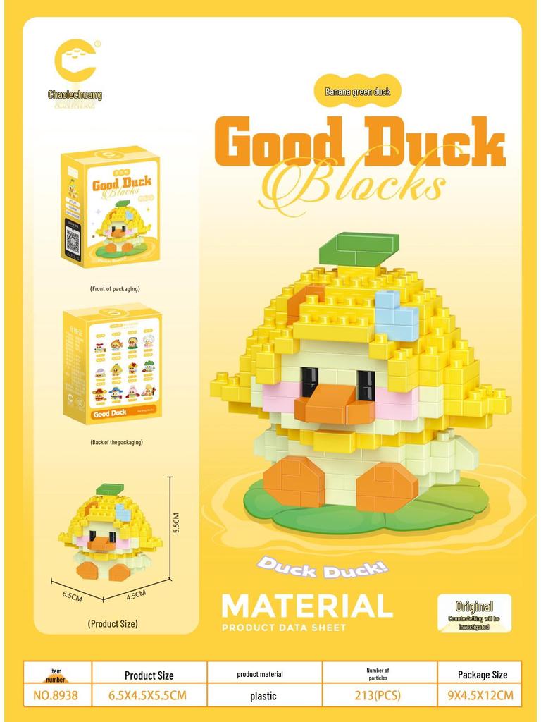 Compatible Lego Micro Cartoon Figurine Building Block - Educational Toy for Kids