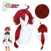 Gundam Suletta-mercury Wig Heat-resistant Synthetic Silk Fiber Cosplay Hairpiece